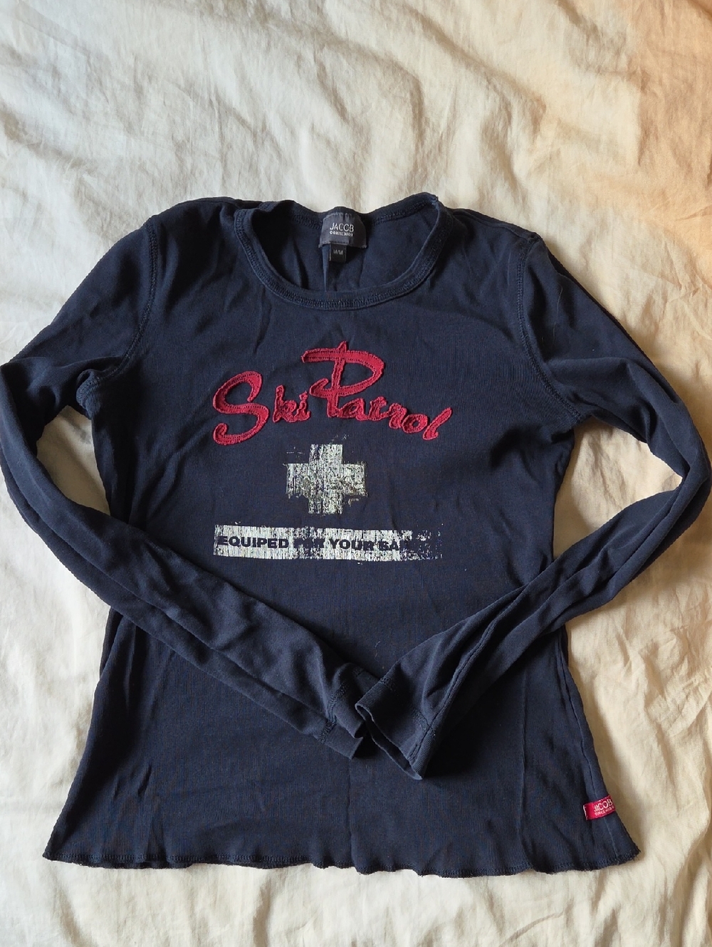 JACHS NY Navy 'Ski Patrol' Long Sleeve Tee